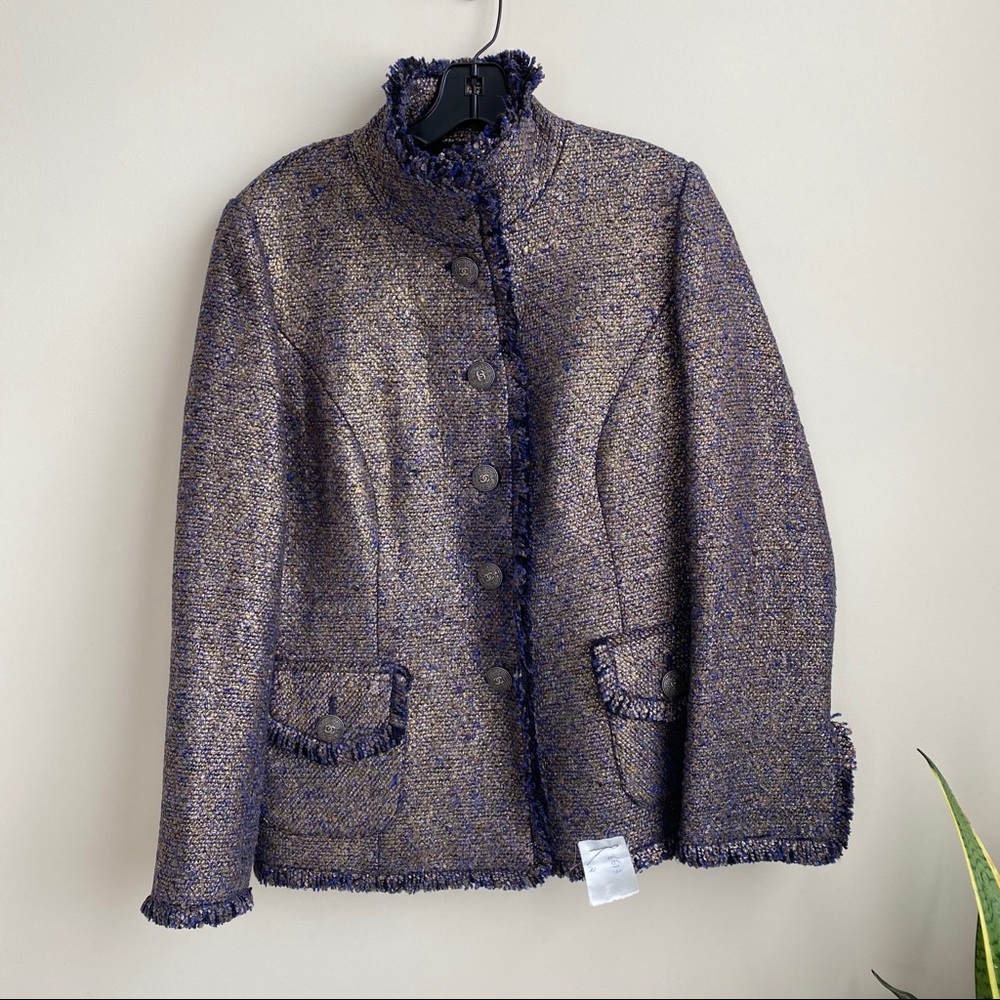 NWT Purple Blazer Jacket